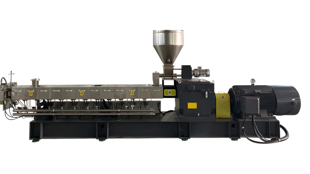 High performance co-rotating twin-screw extruder system