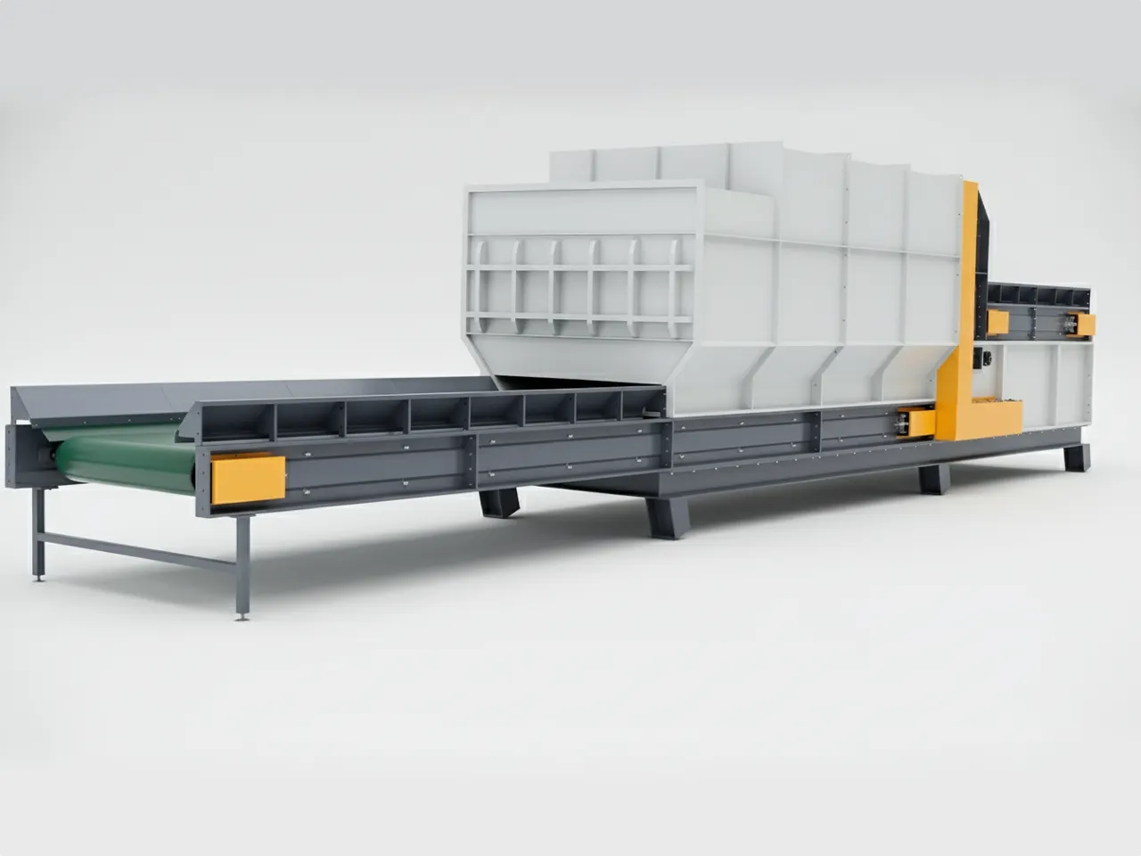 Air Separator for Plastic Recycling Machin