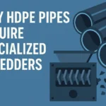 Зашто су специјализовани дробилице кључне за рециклажу HDPE цеви