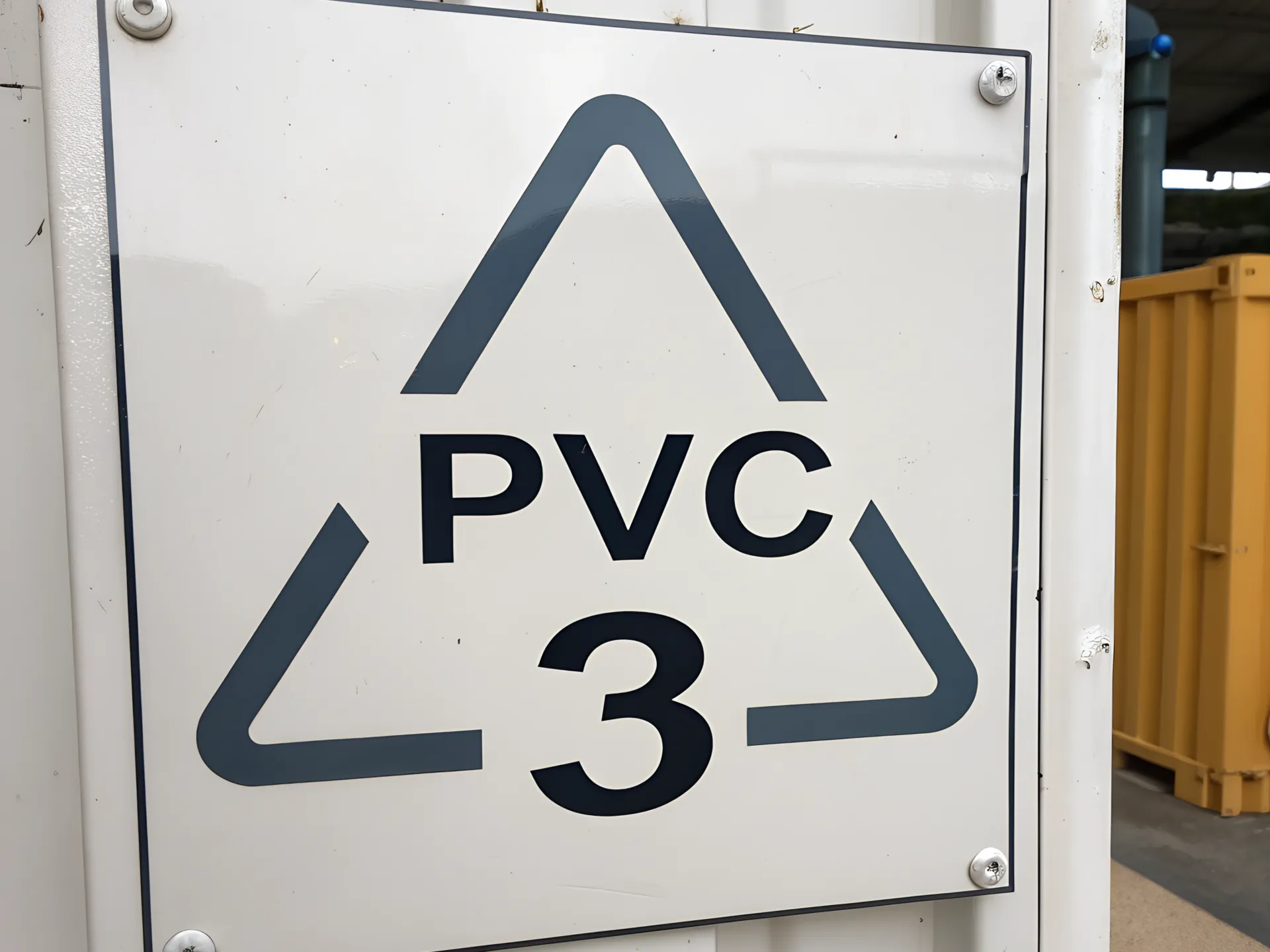 Código de reciclaje de PVC