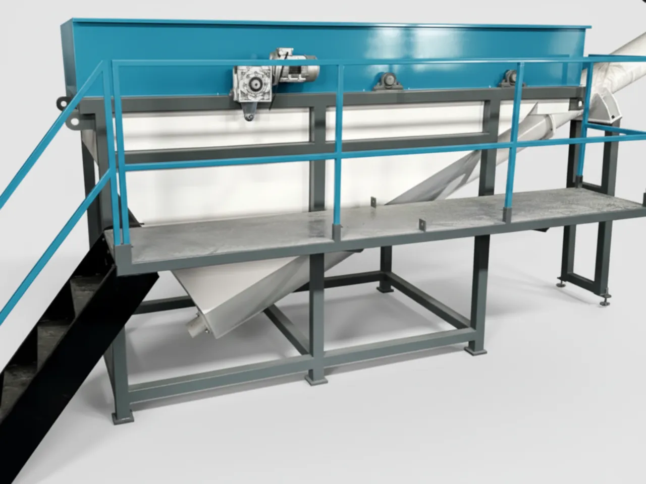 Rezervor de separare cu plutitor pentru chiuvetă, PVC, PET și PC, material de scufundare