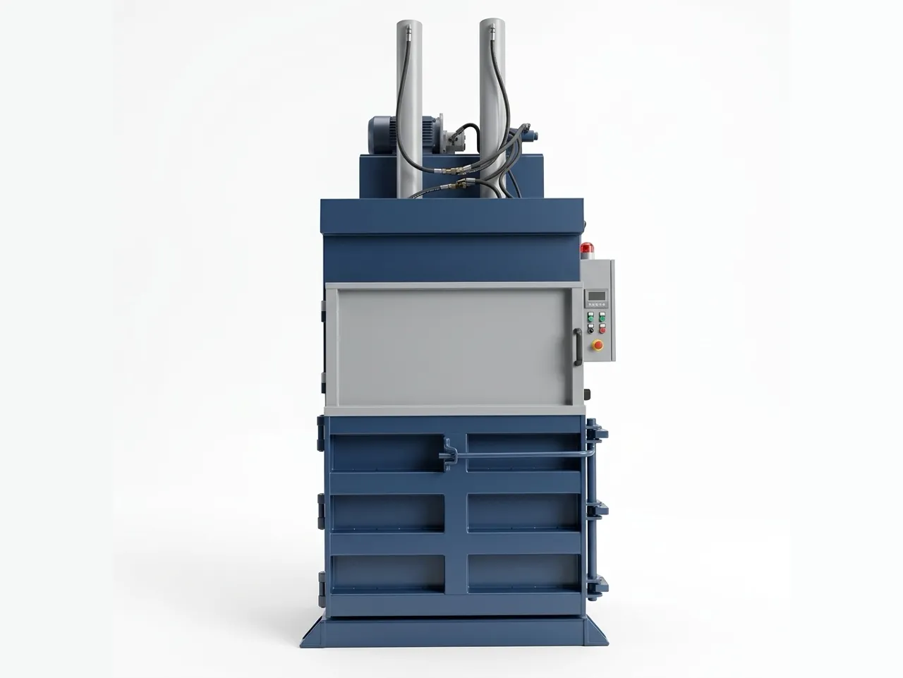 vertical-fiber-textile-baler