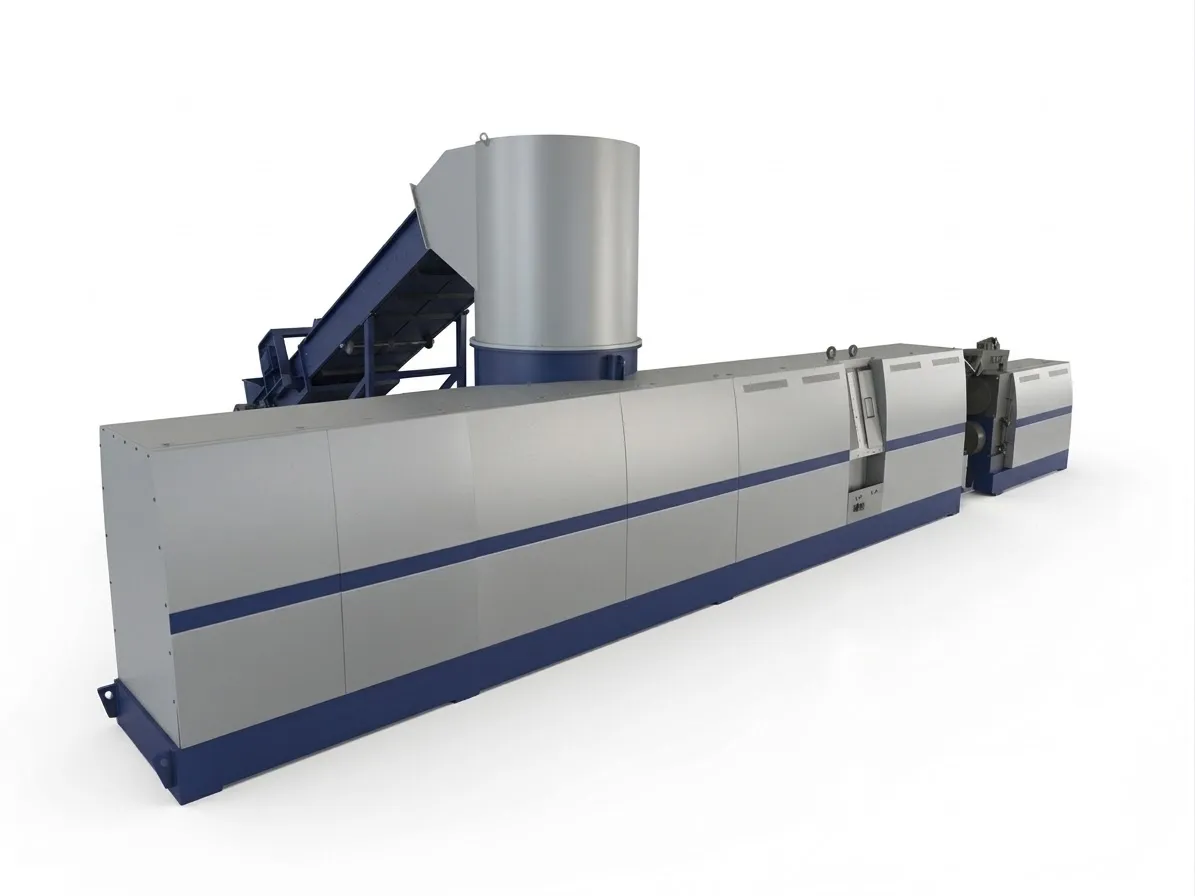 EPS Styrofoam Foam Pelletizing Line