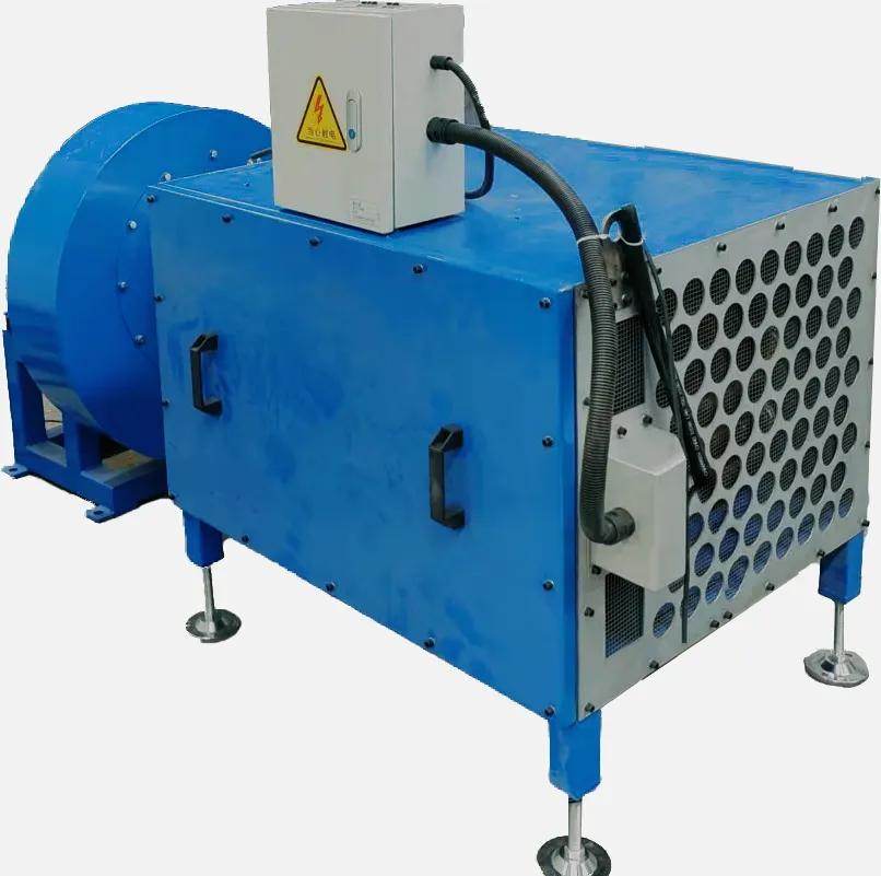 Ventilador de alta velocidad y unidad de calefacción