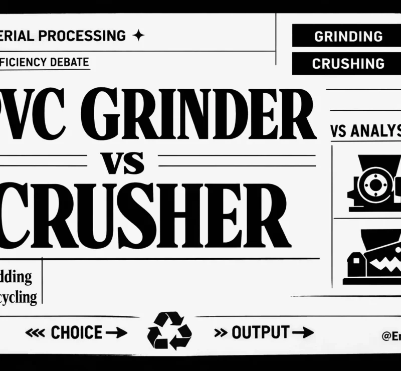 Macinazione vs frantumazione del PVC: differenze di processo e selezione delle attrezzature