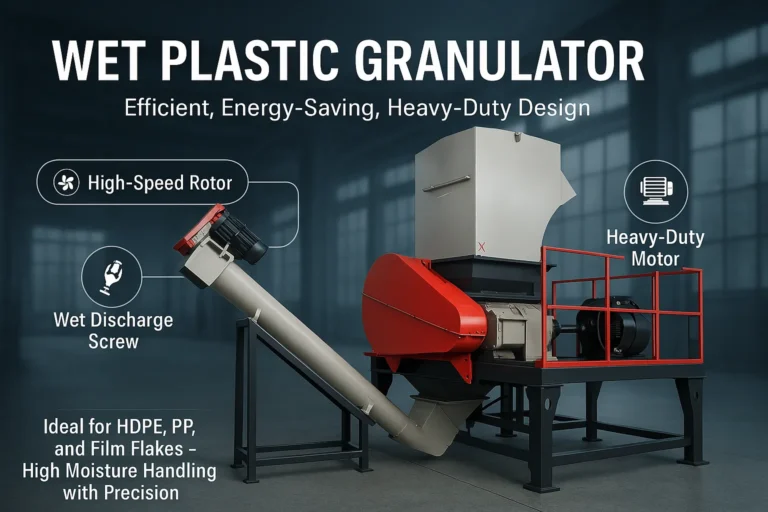 Wet Plastic Granulator