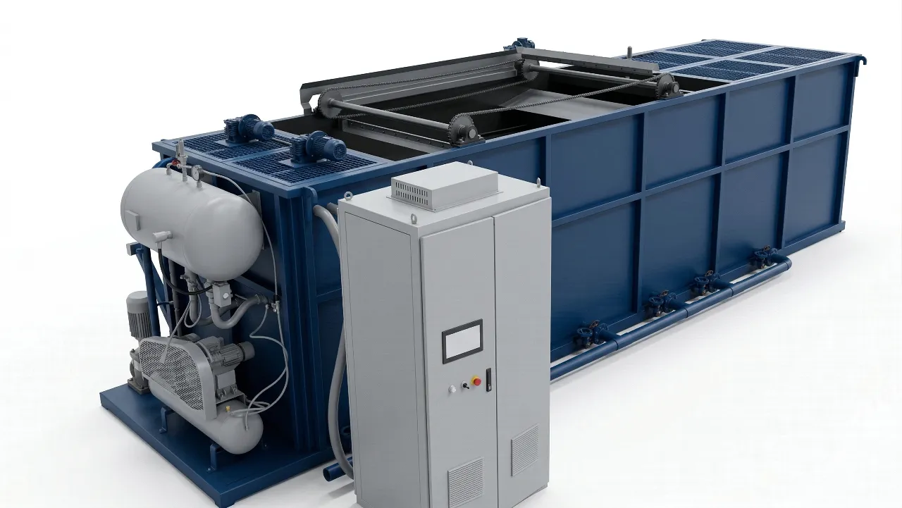 Dissolved Air Flotation (DAF) Water Treatment for Plastic Recycling