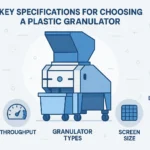 Top 10 des spécifications techniques à vérifier avant de commander un granulateur de plastique