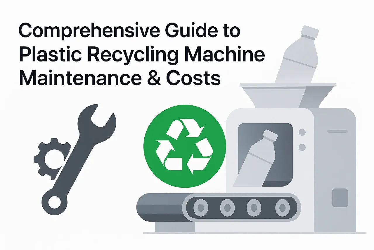 Guida completa alla manutenzione e ai costi delle macchine per il riciclaggio della plastica