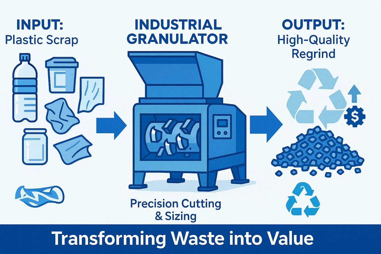Granulateurs industriels : principes et applications