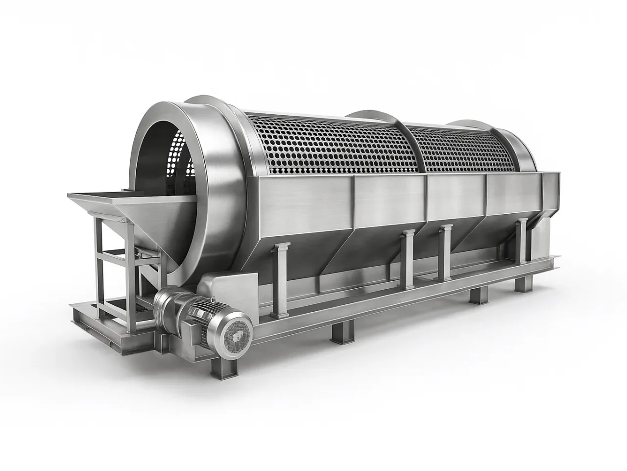 Trommel Machines for Plastic Bottle Recycling