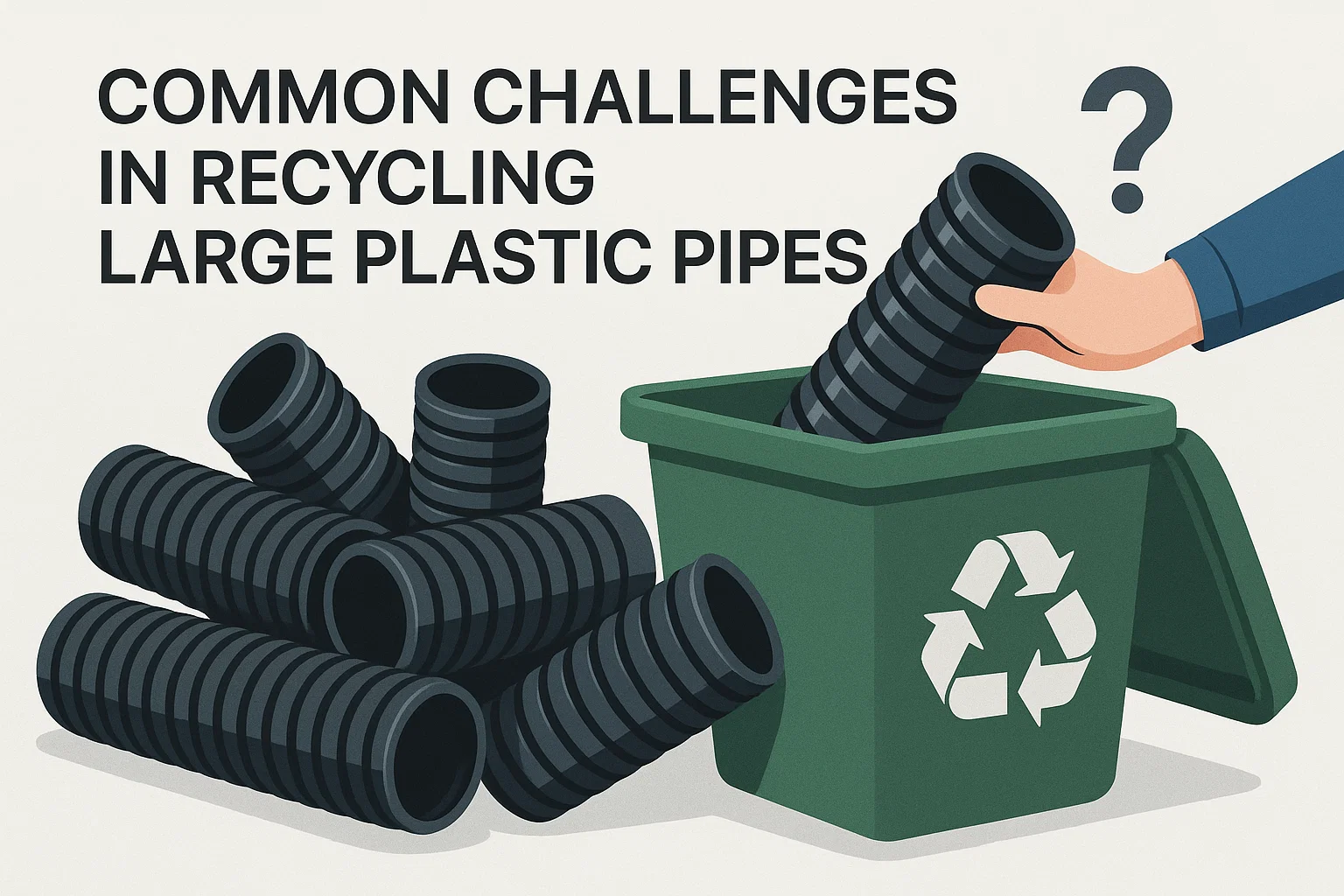 5 Common Challenges in Large-Diameter Plastic Pipe Disposal