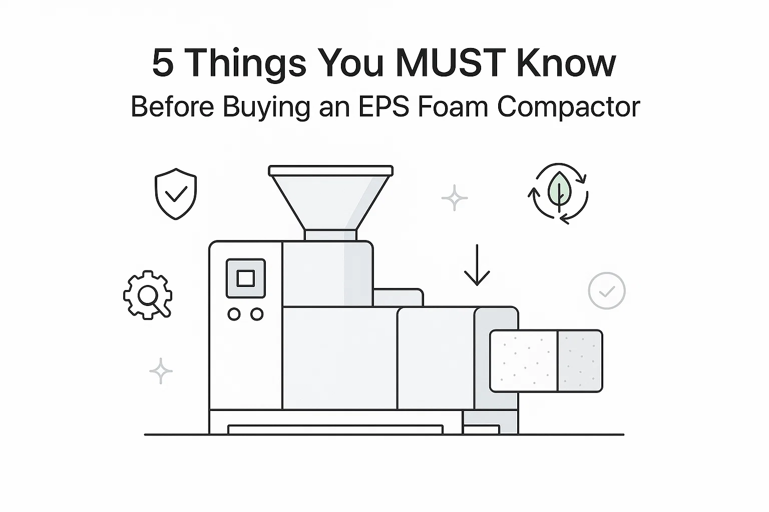 5 Things You MUST Know Before Buying an EPS Foam Compactor