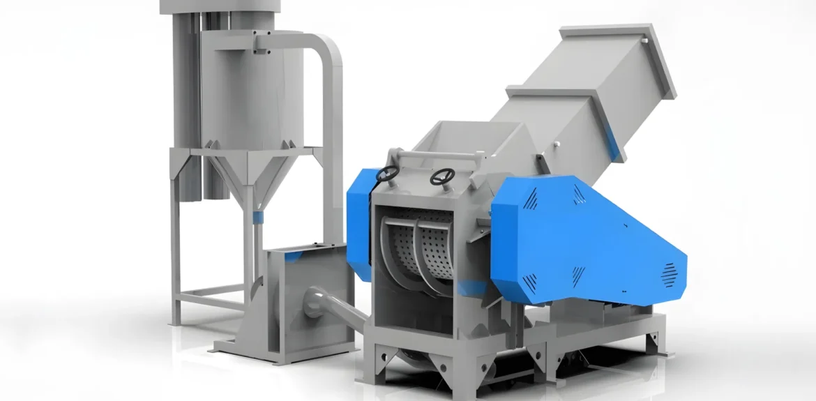 Horizontal Crusher For PVC Pipe and Profiles