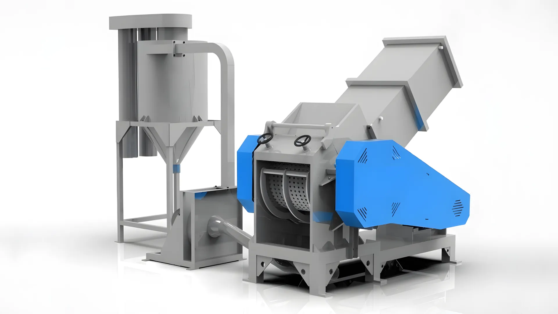 Horizontal Crusher For PVC Pipe and Profiles