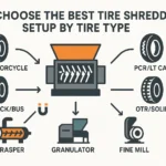 Tire Shredder Setup