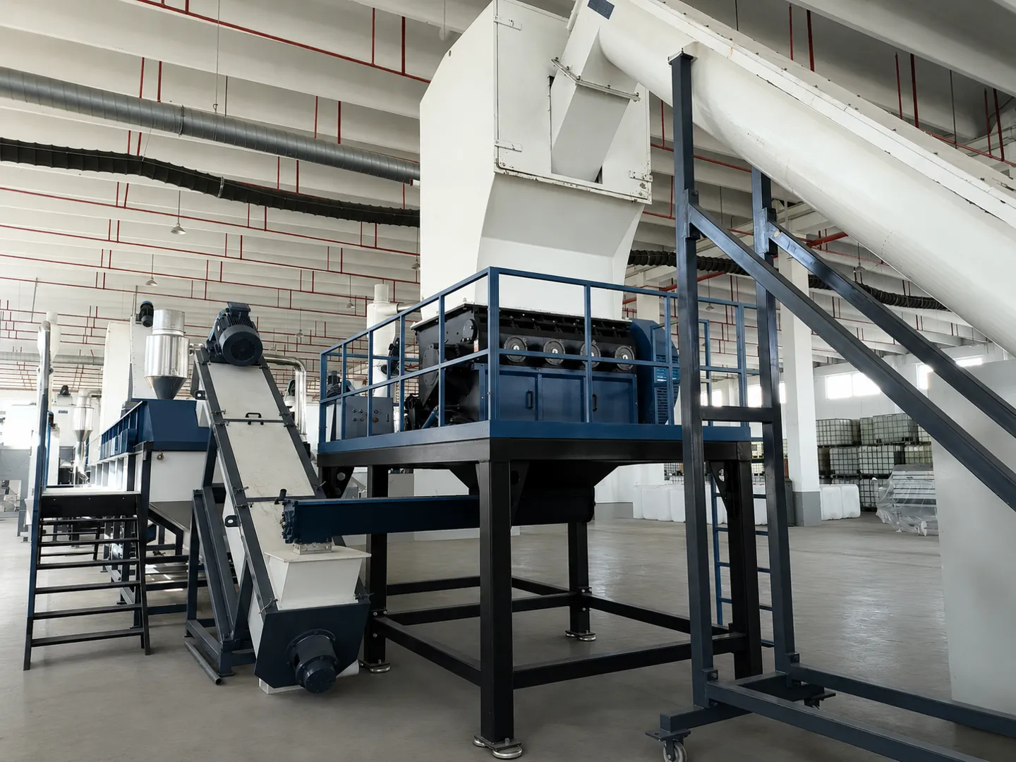 HW49 HDPE washing line project installation