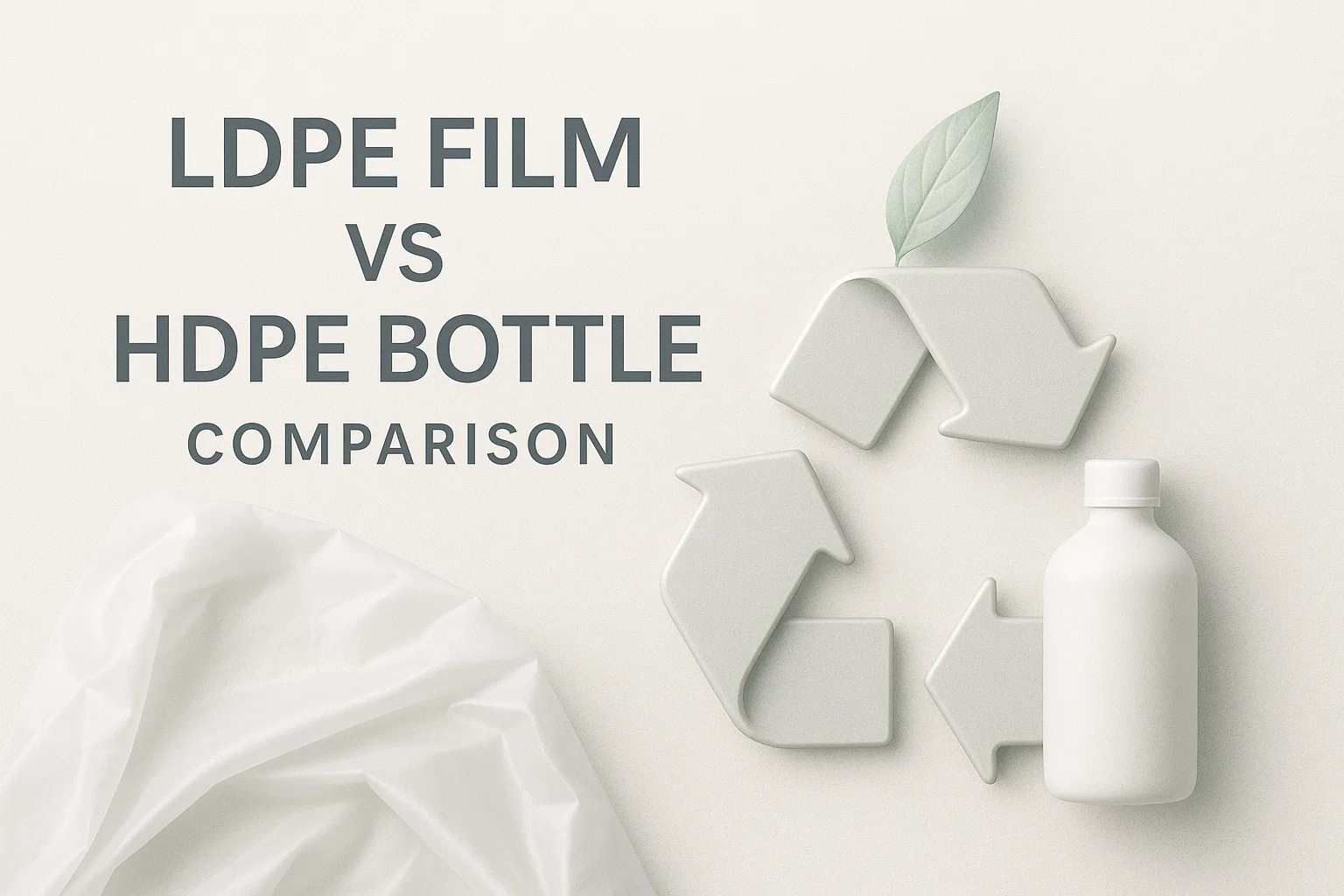 Comparación LDPE vs HDPE
