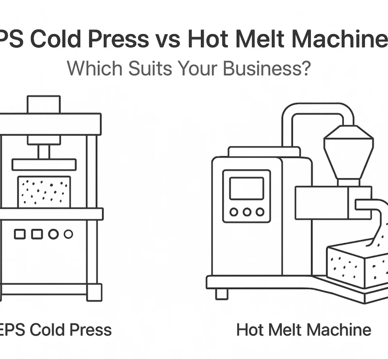 EPS Cold Press vs. Hot Melt gép: Melyik illik az Ön vállalkozásához?