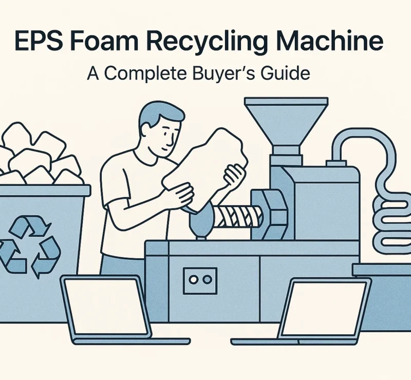 Macchina per il riciclo della schiuma EPS: una guida completa all'acquisto.