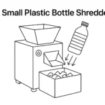 صانع تحطيم القمامة البلاستيكية الصغير