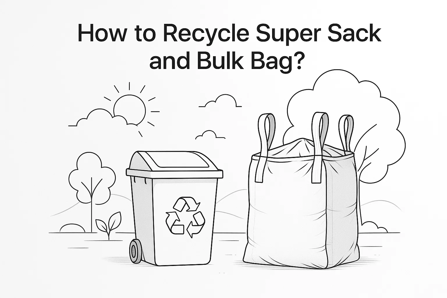 How to Recycle Super Sack and Bulk Bag？