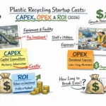 تكاليف بدء تشغيل مشروع إعادة تدوير البلاستيك: النفقات الرأسمالية، والنفقات التشغيلية، والعائد على الاستثمار (2026)