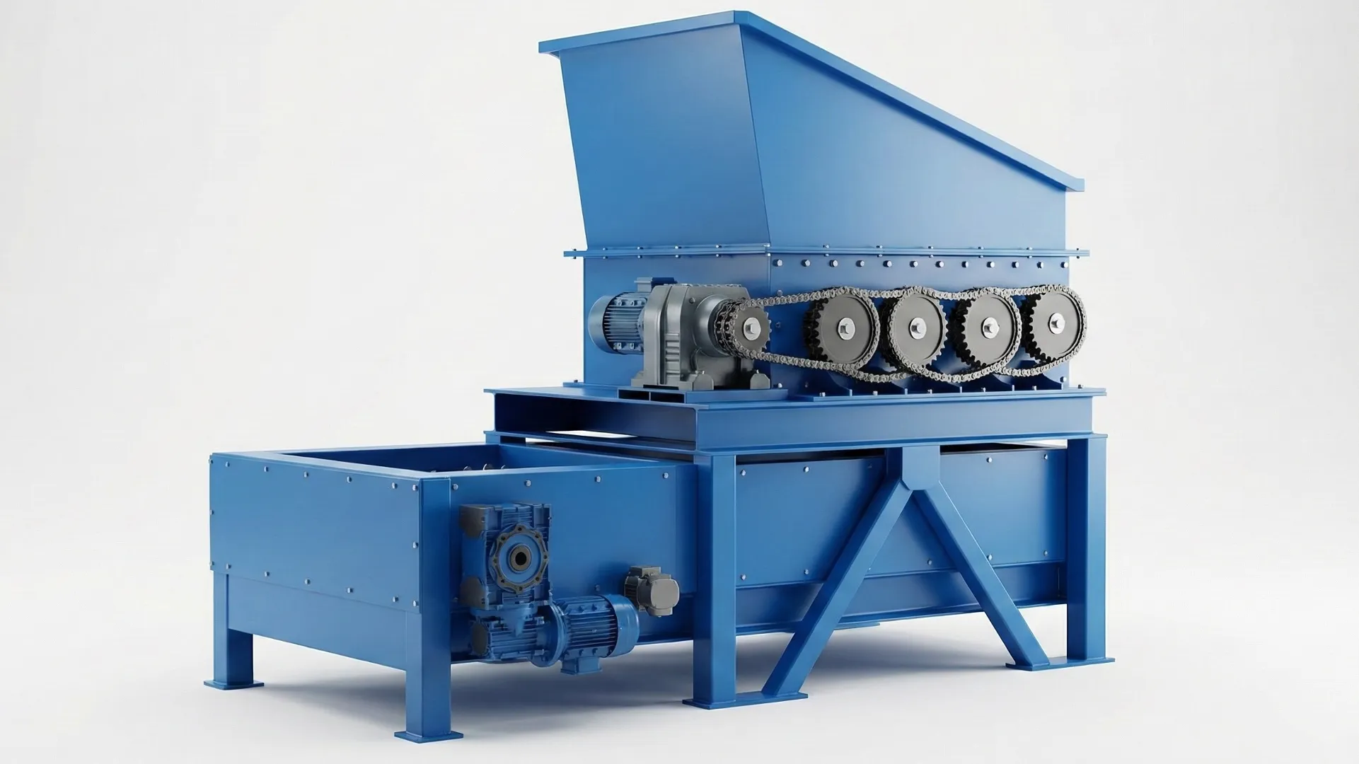 Industrial Plastic Debaler and Bale Breaker Machine for PET Bottle and Plastic Film Recycling Lines