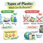 Soorten plastic: welke kunnen worden gerecycled?