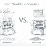 Plastic Shredder vs. Granulator: Understanding the Differences for Rigid Recycling