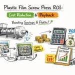 نظام ضغط الأغشية البلاستيكية اللولبية: خفض التكاليف وتحليل العائد على الاستثمار لمحطات إعادة التدوير