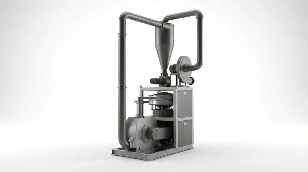 W pełni automatyczny system rozdrabniania granulatu PVC