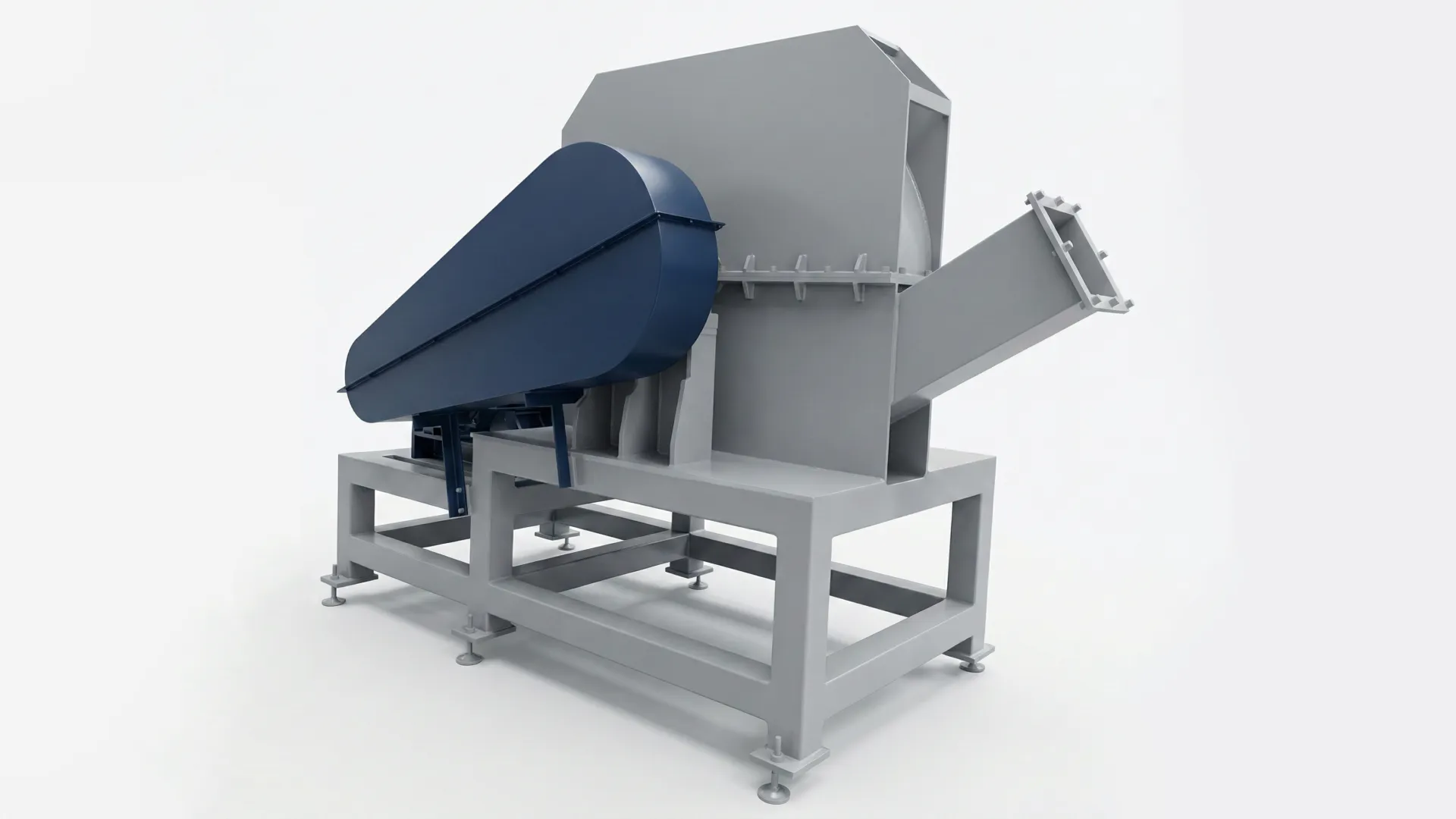 Large Diameter HDPE Pipe Crusher