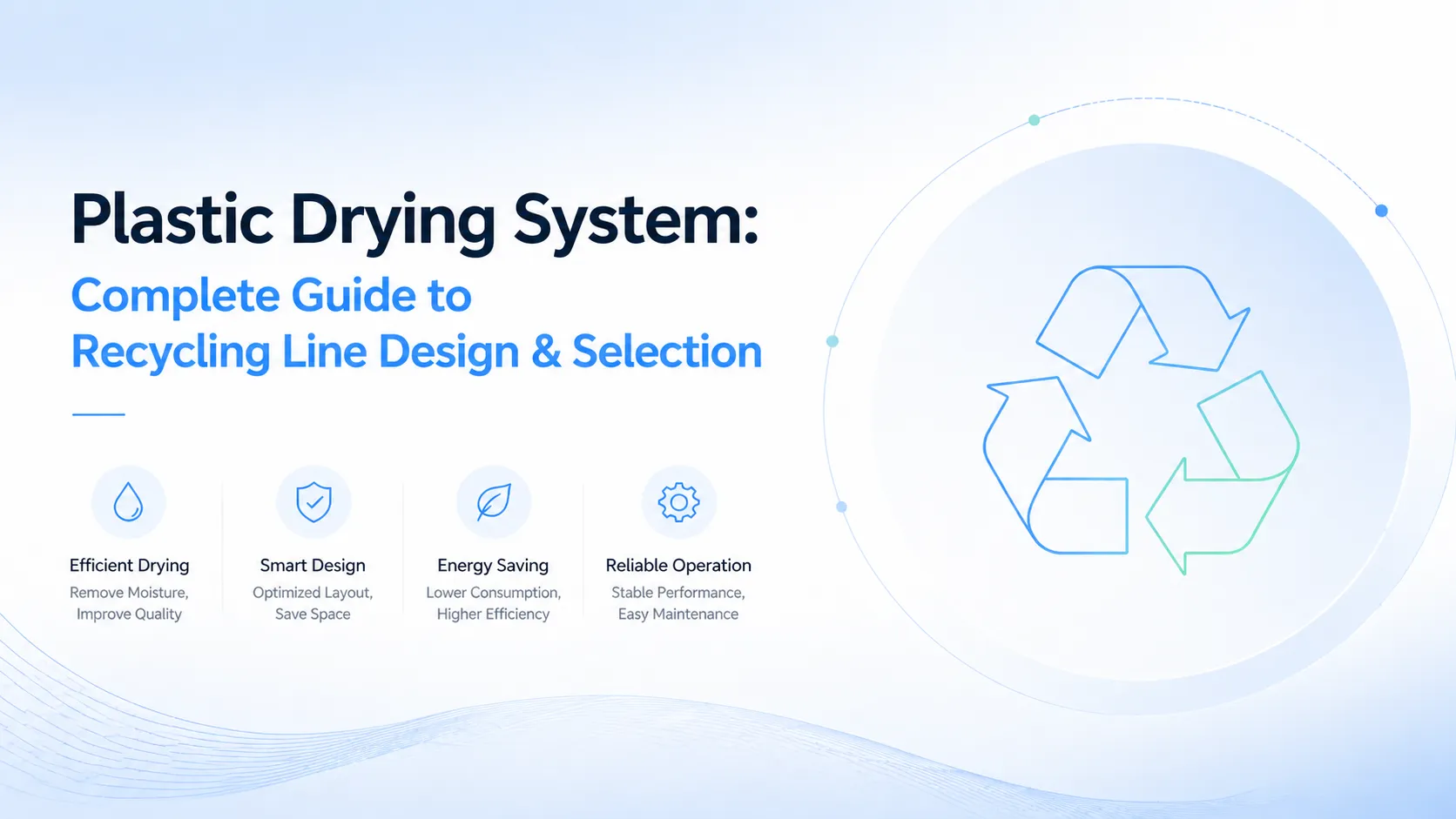 Guida Completa al Secchio di Pellet di PET: Sistemi di Essiccazione e Controllo dell'Umidità di PET