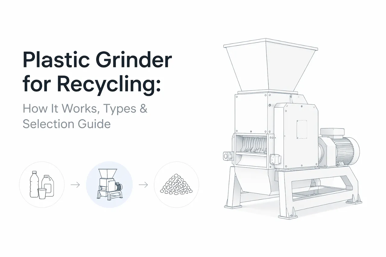 Plastic Grinder for Recycling: Types, How It Works & Guide