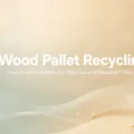 Recycling van houten pallets: hoe pallets te verwerken tot biomassa en herbruikbare snippers
