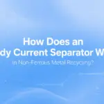How an eddy current separator works in non-ferrous metal recycling