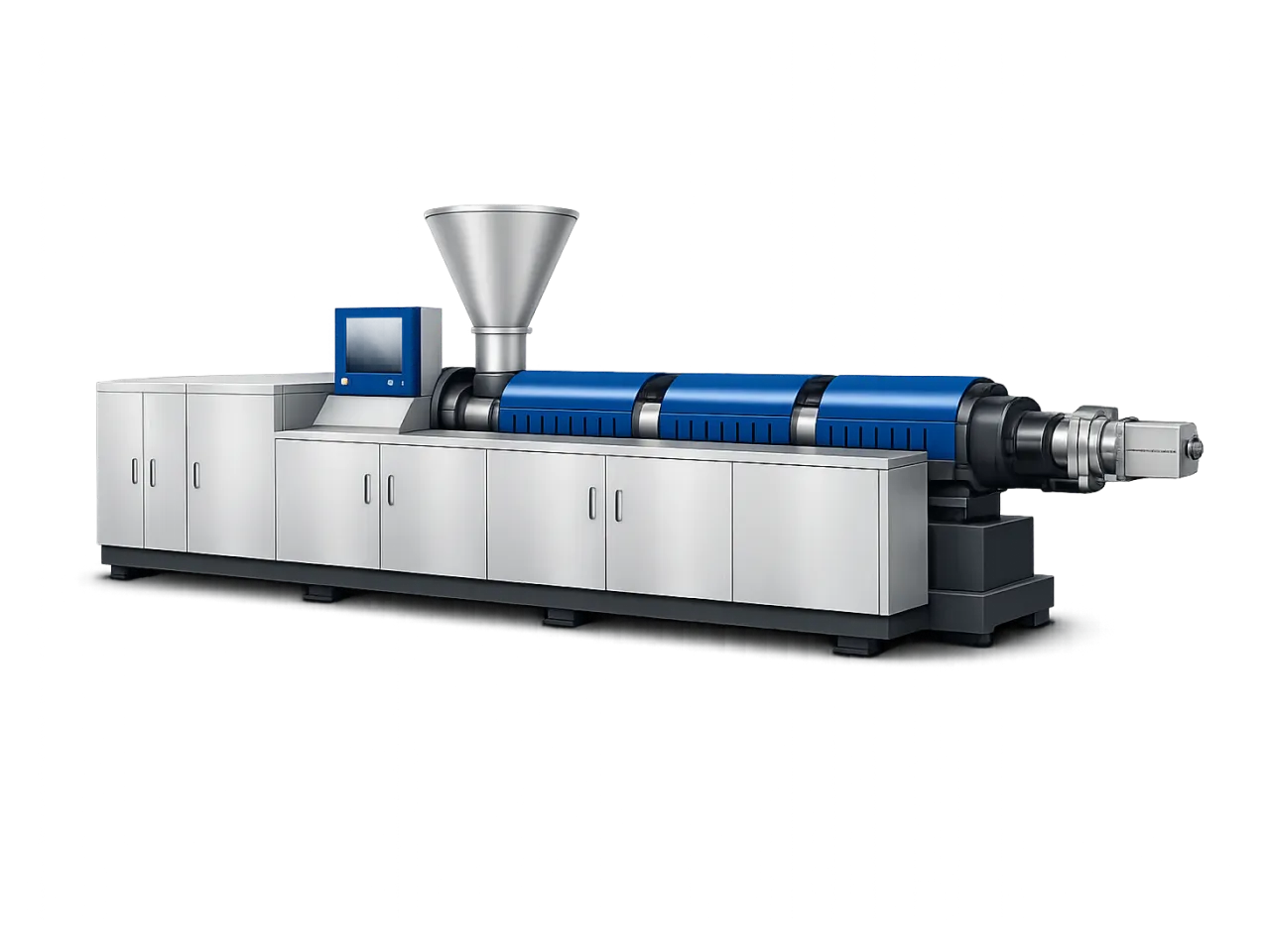 Plastic pelletizer machine for recycling