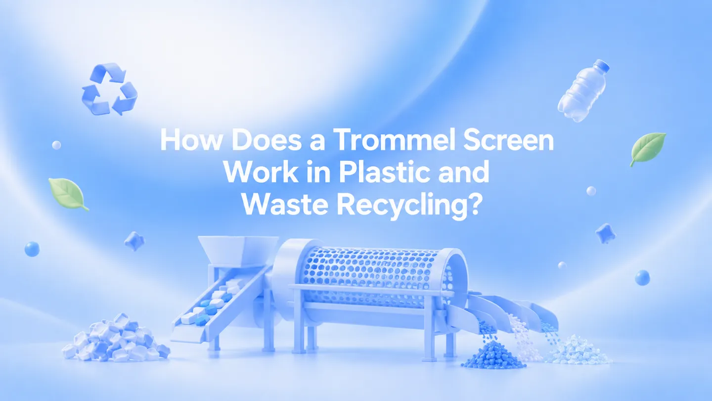 How Does a Trommel Screen Work in Plastic and Waste Recycling?