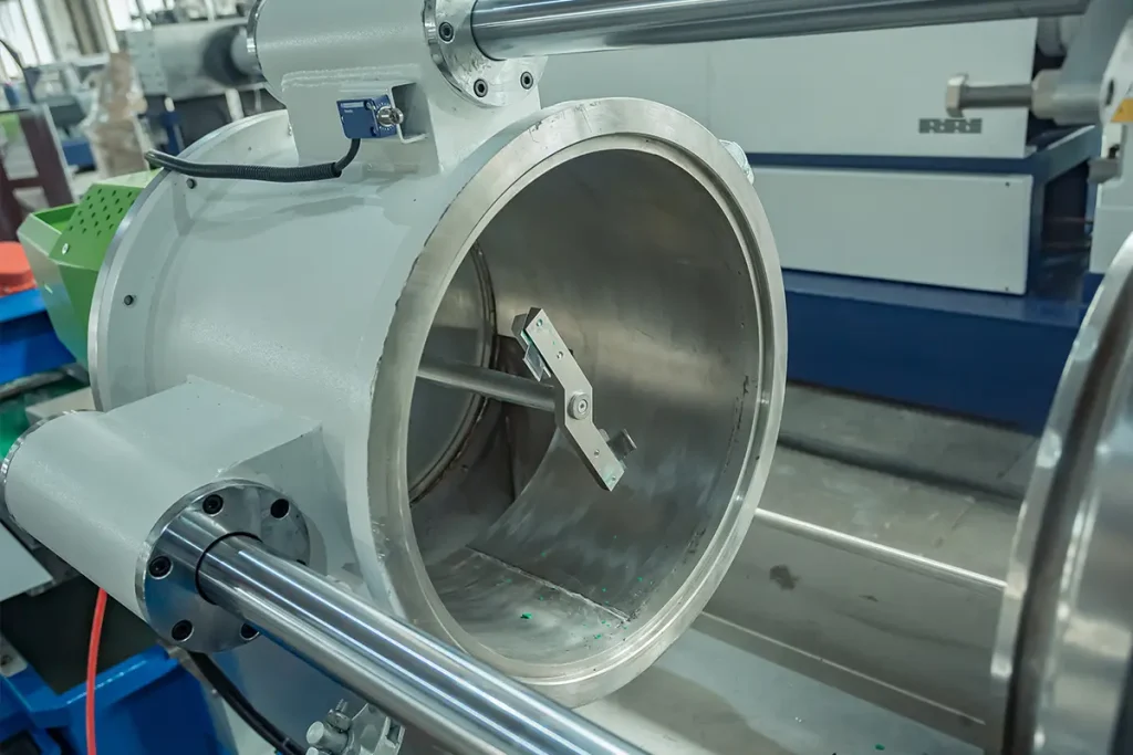 Granulateur à anneau d'eau pour déchets flexibles PP et PE