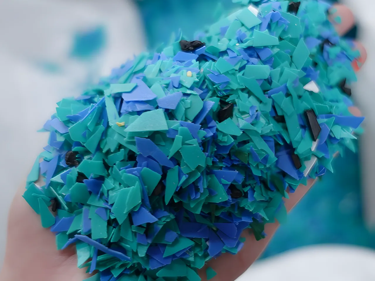 PP regrind materials for rigid plastic washing